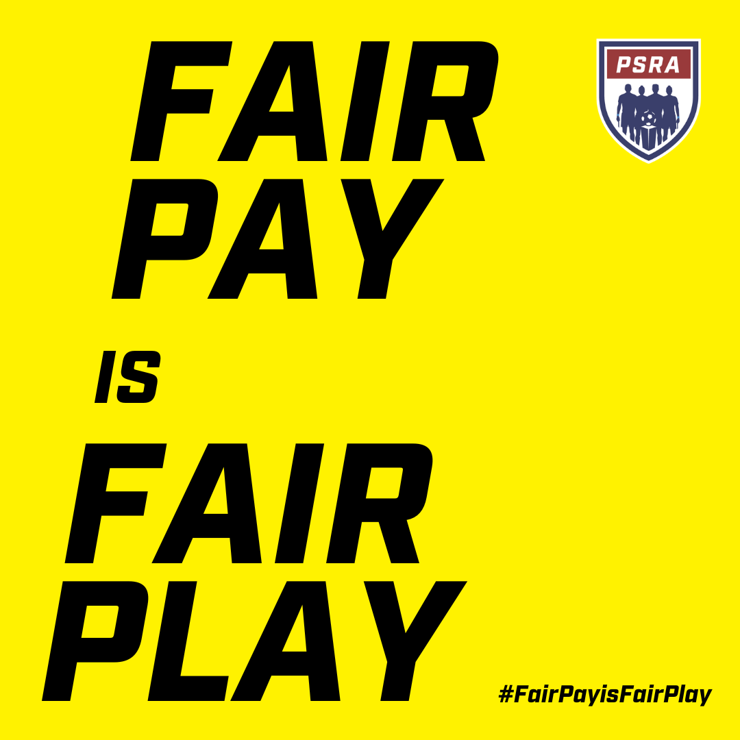 Fair Pay is Fair Play - #FairPayisFairPlay
